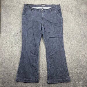 Old Navy Women's Blue Straight Leg Jeans